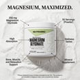 thumbnail image 4 of NutraBio- Magnesium Glycinate Powder- Magnesium Powder for Sleep- Sleep Supplement, Supports Relaxation, Heart Health, and Metabolism- 350 mg- Unflavored Magnesium Glycinate Drink Mix- 50 Servings, 4 of 8