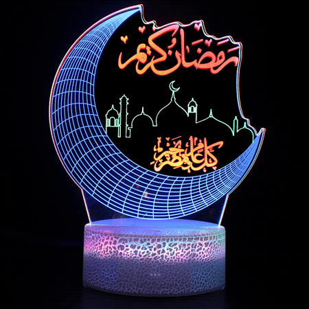 

3D Night Light 16 Color Changing Light with Remote Control Animal Toys Bedroom Home Decor（ST-2830）
