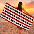 thumbnail image 6 of Bcylexb 28"x 55" 4th of July Beach Towels, Absorbent Machine Washable Quick Dry Swim Towels for Independence Day Beach Pool Decor Patriotic Essential, 6 of 6