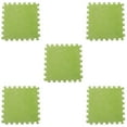 thumbnail image 3 of 5PCS 11.81Inch Square Puzzle Polyester Velvet Eco-friendly Carpet, 3 of 9