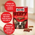 MilkBone Gravy Bones Dog Treats with 4 Savory Meat Flavors Coated in
