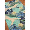 thumbnail image 3 of Nourison Fantasy Ivory/Aqua Area Rug FA24 3'6" x 5'6", 3 of 11