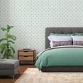 thumbnail image 3 of Tempaper Decorative Tile Green Peel and Stick Wallpaper, 20.5" x 16.5', 3 of 6