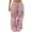 Pink, variant on Parachute Pants for Women Y2K Low Waisted Wide Leg Baggy Relaxed Jogger Pants Cargo Pants White S