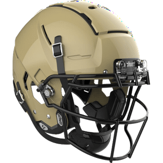 Gold with Black Mask Blank Schutt Mini Football Helmet