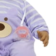 thumbnail image 3 of JC Toys ‘Lots to Cuddle Babies’ Hispanic 20-Inch Peach Soft Body Baby Doll and Accessories Designed by Berenguer, Purple, 35019, 3 of 5