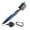 Blue, variant on Muka Dual-sided Golf Club Cleaning Brush with Retractable Clip and Carabiner-Blue