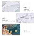 thumbnail image 4 of Dailycode Kitchen Wash Cloths with Hanging Loops Absorbent Absorbent Quick Drying Hand Towels, 2 Pack, Beautiful Parrots Flying and Flowers, 4 of 7