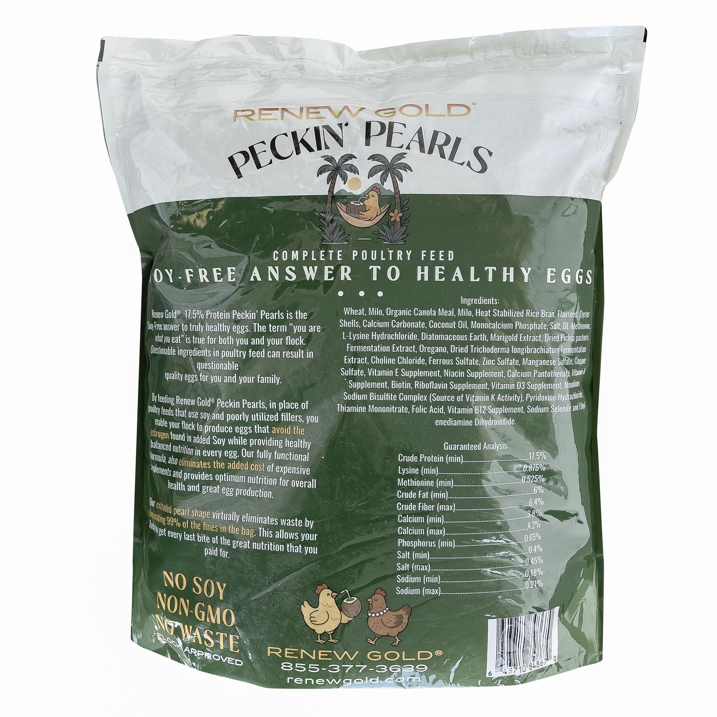 Peckin' Pearls Premium Bird Feed 10 lb. Bag