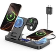 thumbnail image 1 of Cargador inalámbrico YijYi 2025 Upgrade 6 en 1 con reloj y luz, 1 of 7