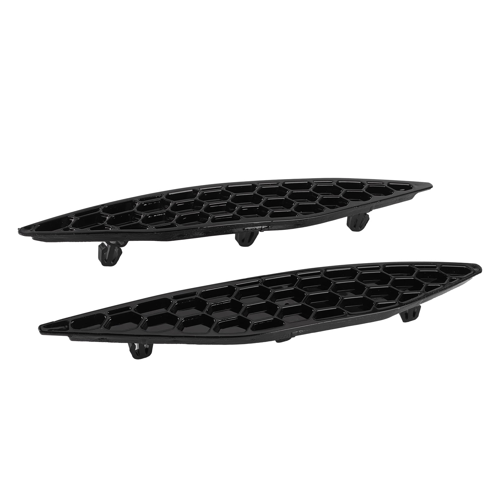 Auto Bumper Reflector, Rear Bumper Reflector Car Exterior Decor Black