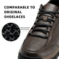 thumbnail image 4 of 3 Pair Round Reflective Rope Shoelaces Replacement Boot laces for Sneakers Boots, 4 of 7