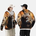 thumbnail image 4 of Vsdgher Sweat à Capuche Imprimé Panda Forêt d'Érable pour Hommes Femmes, Manches Longues Protection Solaire Pêche pour Course Natation-3TG, 4 of 7