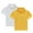 Yellow 3, variant on BLVB 2pack Toddler Baby Kids Boy Girl Solid Color Casual Short Sleeve Shirt Pullover Tops Cute Shirts 1-13T