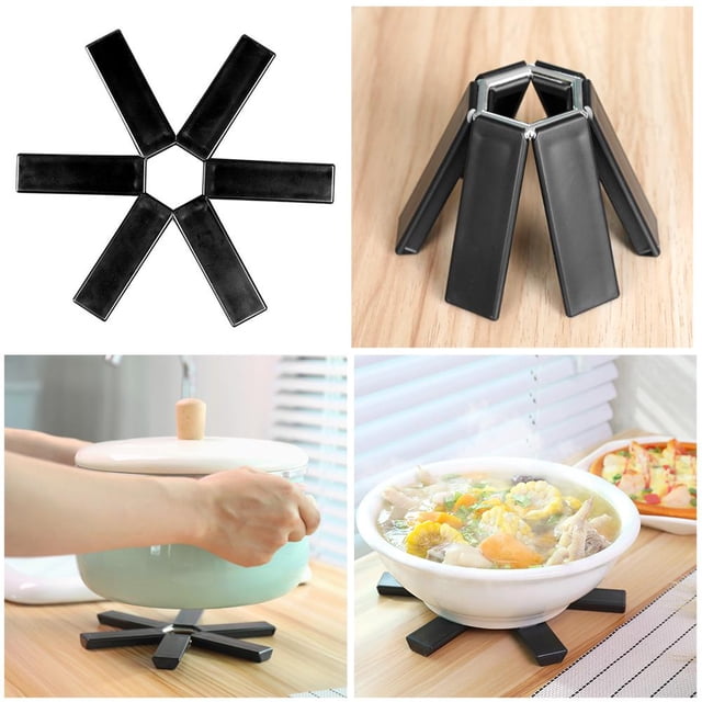 Salvamanteles plegable - Mantel protector de mesa de cocina para platos calientes y ollas calientes Likrtyny 6be4nk5vq5fq2uz6