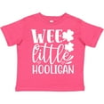 thumbnail image 3 of Inktastic St. Patrick's Day Wee Little Hooligan with Shamrocks Boys or Girls Toddler T-Shirt, 3 of 5
