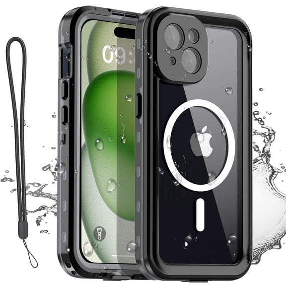 SHELLB0X Compatible With iPhone 15 6.1 inch Case Waterproof Heavy Duty MagSafe Magnetic Rugged Underwater Cover