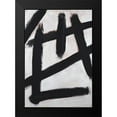 thumbnail image 2 of Johnson, Walt 14x18 Black Modern Framed Museum Art Print Titled - Ink Strokes, 2 of 5
