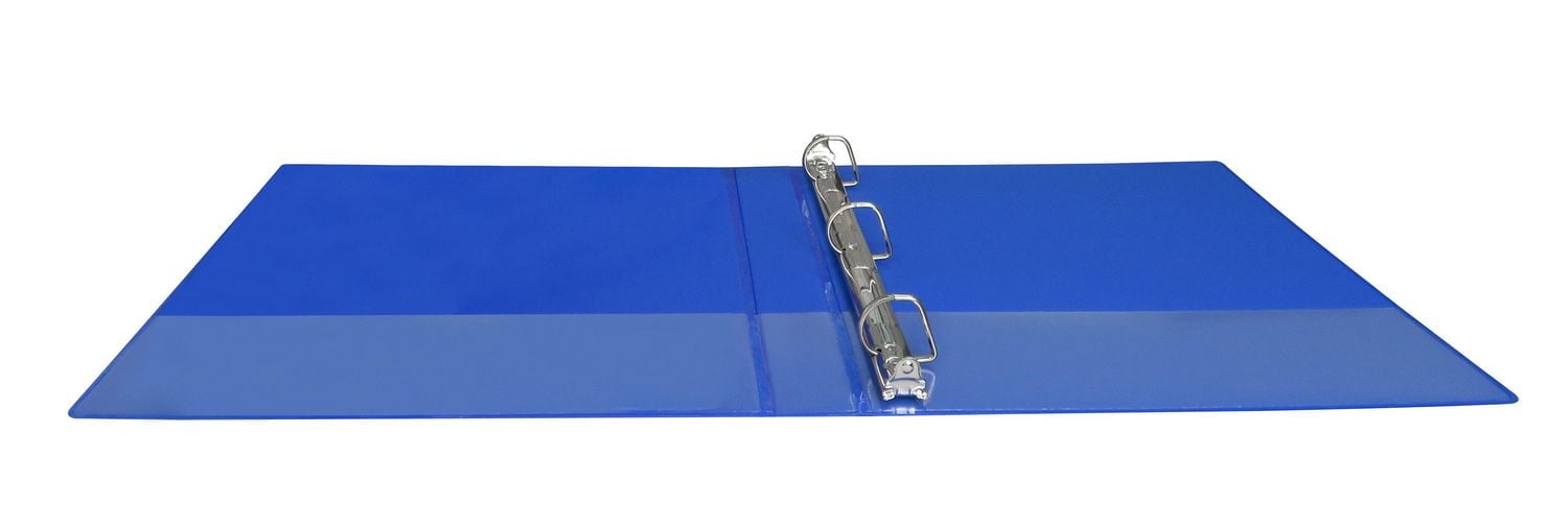 PEN+GEAR 1" DURABLE VIEW BINDER, Slant D-Ring, BLUE