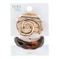 thumbnail image 4 of Time and Tru Women's Shell Claw Clip and Hair Cuff Set, 2-Piece, 4 of 4