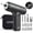 1, variant on Electric Screwdriver Set - 4V Cordless Screwdriver Rechargeable 2500mAh - 5 Torque Settings Power Screwdriver 250RPM 5N·m Max - Tools for Furniture Electrical Repairs - LED, 15 S2 Metal Bit, 1/4" Hex