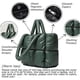 thumbnail image 2 of Women Large Quilted Puffer Tote Bag Soft Padded Down Winter Handbag Space Totes Puffer Shoulder Bag Pillow Shopper Bag, 2 of 4