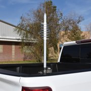 Tram 20,000-Watt Big Cat Aluminum CB Antenna with 51-1/4-In. Stainless Steel Whip and 9-In. Shaft