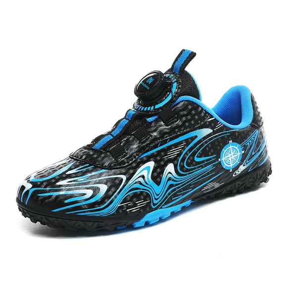 Kids Soccer Cleats Boys Girls Youth Football Cleats Outdoor Indoor Turf Soccer Shoes Big Boys Sneaker Shoes for Competition Training Spike Shoes