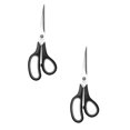 thumbnail image 1 of Leojiow 2Pcs Universal Scissors High Performance Designed For Everyday Use Stainless Steel Scissors For Comfortable Grip Right/Left Hand One Size, 1 of 4
