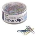 thumbnail image 2 of Officemate PVC-Free Assorted Color Coated Giant Paper Clips, 200 per Tub (97226), 2 of 2