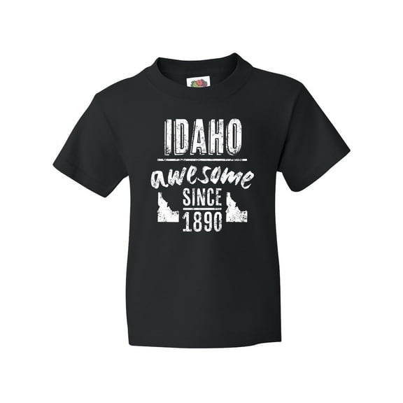 Inktastic Idaho Awesome Since 1890 Youth T-Shirt
