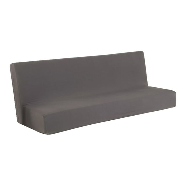 Housse de Sofa Pliable - Housse de Futon Uni / Tissu Polyester Élastique Housse Tout Inclus / Housse de Sofa Extensible pour Salon / Housse Protectrice pour Meubles