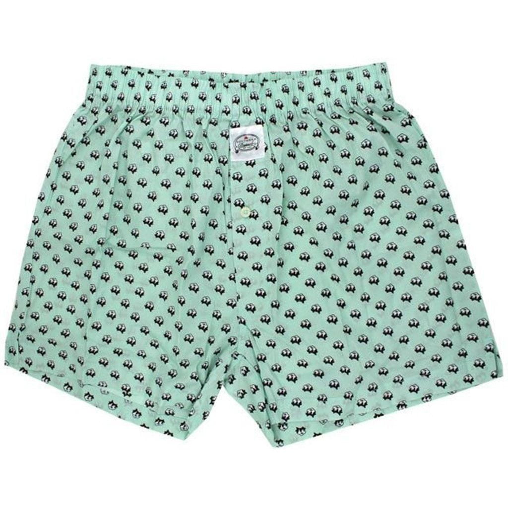 Cotton Boll Southern Drawls in Mint by Southern Proper