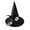 Black, variant on Hwkond Halloween Wizard Hat Halloween Witch Hat Festival Party Decoration Skeleton Hand Witch Hat Cloth Witch Hat Props,D