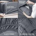 thumbnail image 4 of Utopia Bedding Twin XL Bed Sheets Set - Pack of 10 Sheet Sets - Perfect for Spa, Hotel, & Guest Bedroom - Brushed Microfiber - Shrinkage and Fade Resistant - Easy Care (White), 4 of 12
