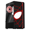 thumbnail image 1 of Gabinete XTREME PC GAMING Spider-Man Miles Morales V2 Edition Media Torre 1 Fan RGB Negro CXTMIBIBK, 1 of 6