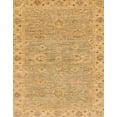 thumbnail image 1 of Ahgly Company Machine Washable Indoor Rectangle Abstract Orange Area Rugs, 4' x 6', 1 of 7