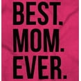 thumbnail image 2 of Best Mom Ever Mama Mors Day Relative Women Plus Size Graphic Pullover Hoodie Brisco Brands 2X, 2 of 3