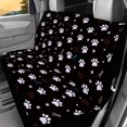 thumbnail image 2 of Psesaysky Paw Print Rear Bench Seat Covers for SUV, 2 Piece Non-Slip Car Rear Seat Covers, Durable Waterproof Back Seat Covers for Sedan and Auto, 2 of 7