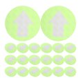 thumbnail image 1 of Shisuyan PVC Arrow Sign Reflective Waterproof 20Pack 3.5x3.5x0.04In, 1 of 8