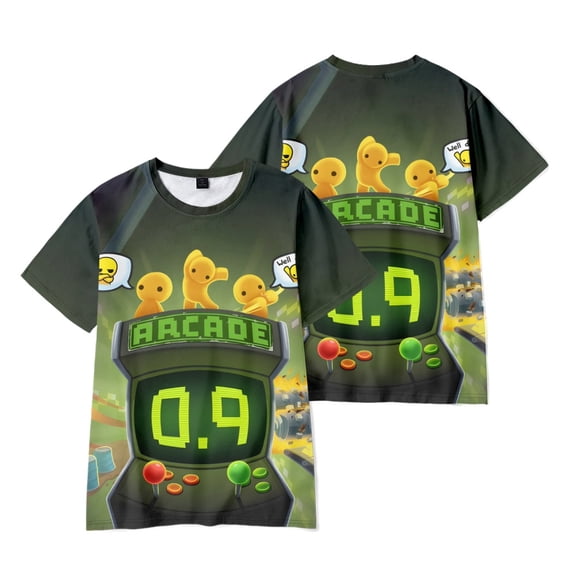 Wobbly Life Role-Playing Shirts 3D Printed Short Sleeved Shirts for Teenagers Wobbly Life T-Shirts