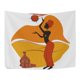 thumbnail image 2 of ABPHQTO Tapiz africano para mujer, decoración para colgar en la pared, decoración del hogar, sala de estar, dormitorio, 128x150 cm, 2 of 4