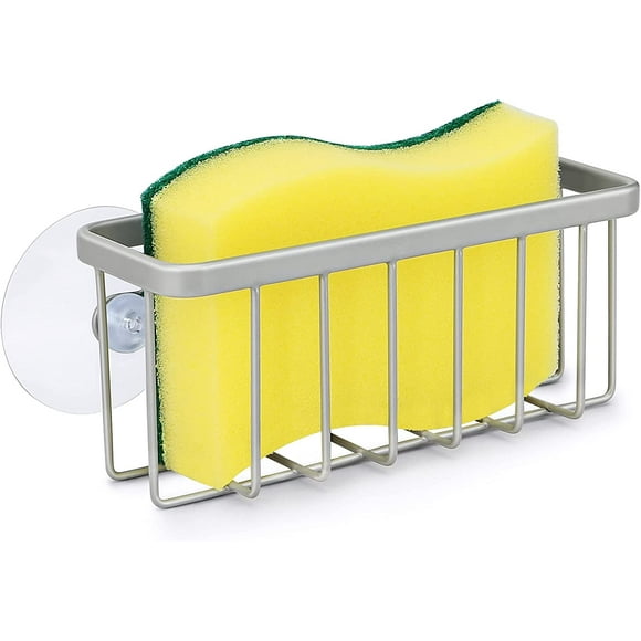 Kitchen Sink Sponge Holder, Kitchen Sink Sponge Holder, Dish Sponge Holder (Silver)