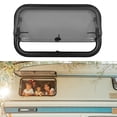 thumbnail image 3 of RV Window, 45 Opening Angle Caravan Window Push Out L700 H400mm Stable Support Anti UV with Screen Sunshade for Caravans, 3 of 7