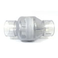 thumbnail image 2 of Flo Control Check Valve, Flo Control 1011,2"s,1/2lb,Spring,Water,Clear Part # 1011C20, 2 of 2