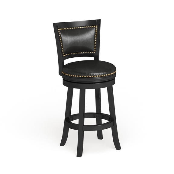 Safavieh  Lazzaro Black 29-inch Bar Stool - 20.5" x 20.8" x 43.5"
