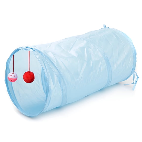 BESTSKY Pet Play Tunnel Funny Long Tunnel Toy, Nylon Fabric 50x25cm Dogs Cats Interactive Plaything, Cat Tunnels for Indoor Outdoor Cats