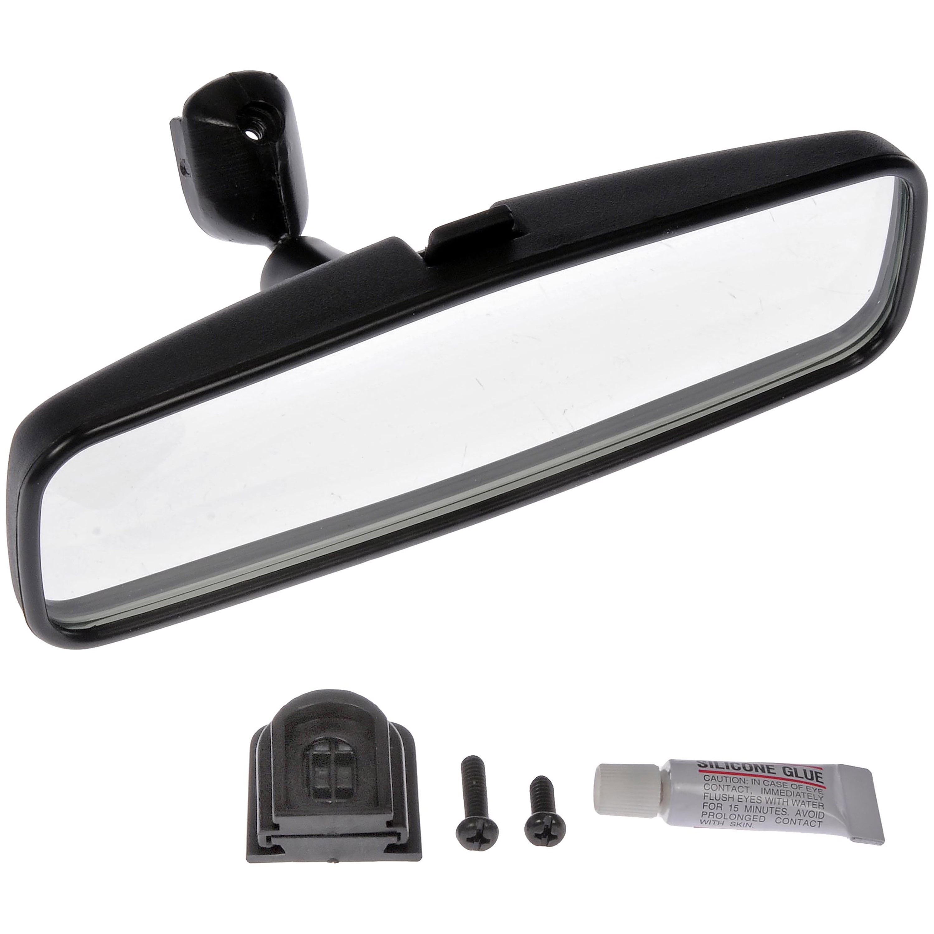 Dorman 76501 Interior Rear View Mirror Black
