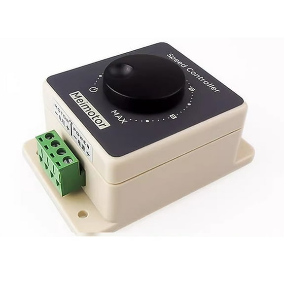 Motor Speed Controller Regulator Adjustable Speed Controller Regulator Switch 12V 24V 48V 20A DC