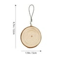 thumbnail image 2 of Miangastore Wooden Cutouts Multi 5Pcs 4-5in Diameter Blank Design For Crafts, 2 of 8